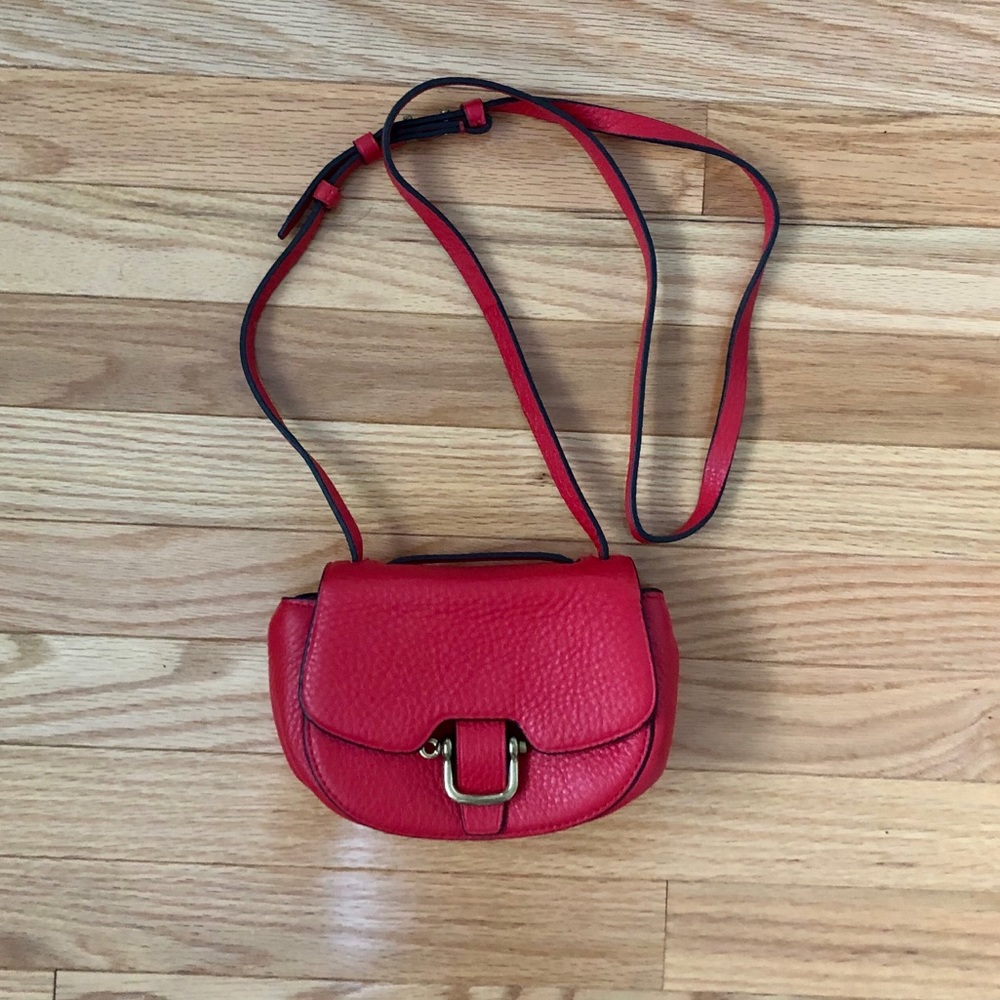 Red J. Crew Purse
